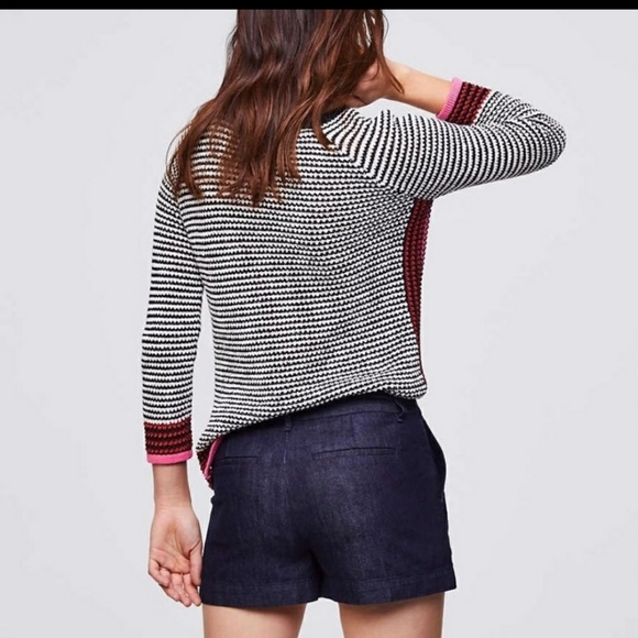 LOFT Women's Blue Shorts Size 31/12 - Picture 2 of 6